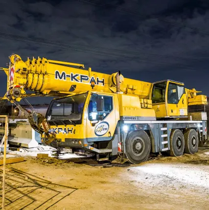Фото №0 Услуги автокрана Liebherr 55 тонн в Екатеринбурге