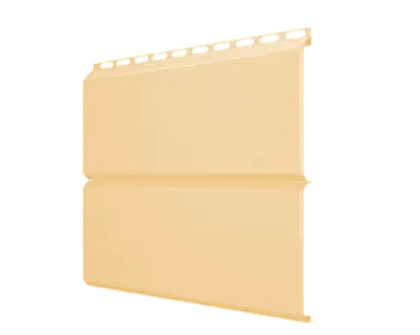 фото Сайдинг Кровля Сервис Экобрус Слоновая кость 0,45 мм Полиэстер