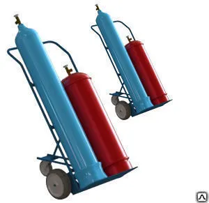 Фото №0 Тележка для баллонов пропан и кислород ТГК-П
