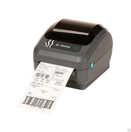 Фото №0 Принтер этикеток (термо) Zebra GK420d