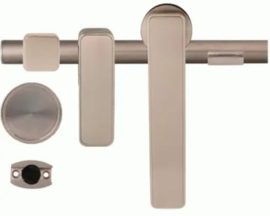 фото GL - 81 Раздвижная система 2000 mm открытого типа настенного крепления