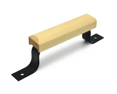 фото Ручка-скоба с деревянными накладками РС 80 Пл