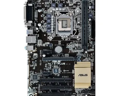 фото Материнская плата Socket-1151 Asus H110-PLUS, H110 (2xDDR4, 
1xPCI-E16x, GL