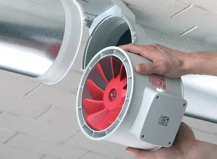 Фото №0 Установка вентилятора