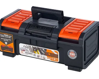 фото Ящик для инструментов Boombox 16" черный/оранжевый