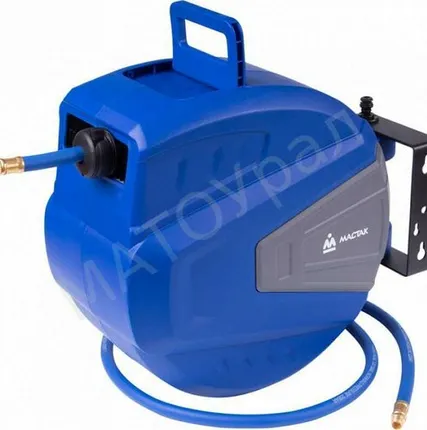 Фото №0 МАСТАК Шланг пневматический на автоматической катушке 10х15мм 15м ПВХ резьба 1/4