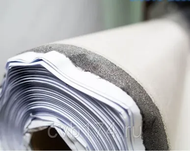 фото На поролоне - Серебристая самоклеющаяся алькантара