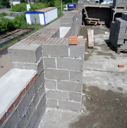 Фото №2 Шлакоблок М100 (Щебёночный)