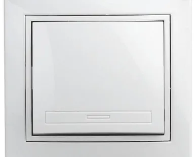 фото Выключатель 1-кл. СП Plano 10А IP20 1Э-101-01 250В бел. Intro Б0038822