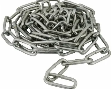 фото Цепь длиннозвенная 4мм, оцинкованная 4м