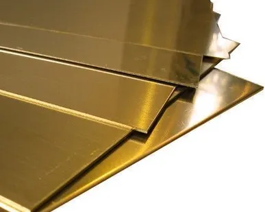 фото Лист латунный 24х600х1500мм ЛС59-1 Л63