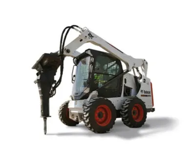 фото Услуги мини-погрузчика BobCat (гидромолот)