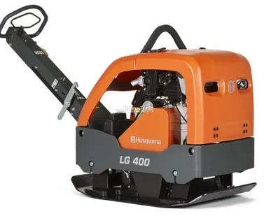 фото Виброплита HUSQVARNA LG 400 DE дизельный двигатель LOMBARDINI, реверсивная