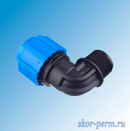 Фото №1 Угольник НР 20х3/4 ПНД