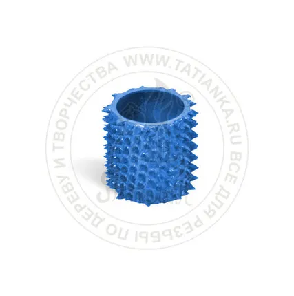 Фото №0 34SL1-125 - Рашпильный барабан 19,05мм. Синий. Очень грубый. SUPREME GRIT BLUE 125 SUB-34SL1-125