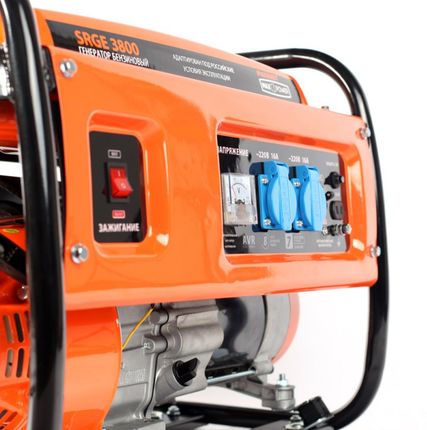 Фото №9 Генератор бензиновый Max Power SRGE 3800