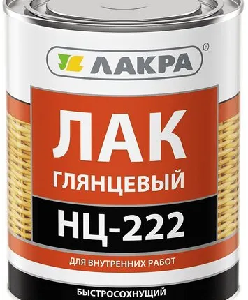 Фото №0 Лак ЛАКРА Лак для отделки мебели ЛАКРА НЦ-222 0,7 кг глянцевый