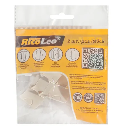 Фото №0 Соединитель RICO LEO 194 Дуб лимерик мягк.край (упак. 2шт)