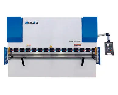 фото Листогибочный гидравлический пресс MetalTec HBM 125/3200M (Е22, ручная компенсация прогиба)