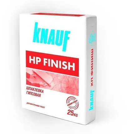 Фото №0 Шпаклевка гипсовая ХП-финиш Knauf 25кг