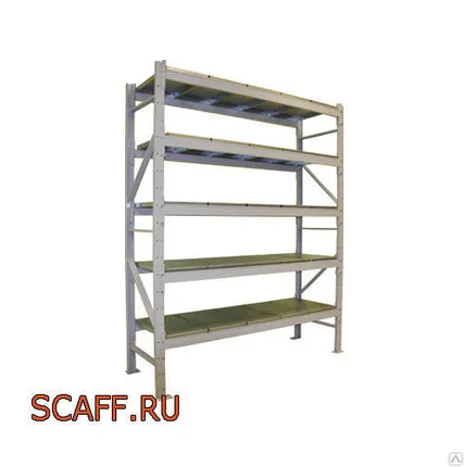 Фото №0 Металлический полочный стеллаж СГР 160х80х200-5