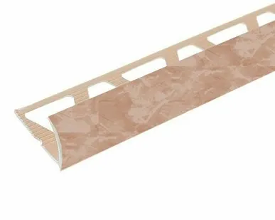 фото Раскладка под плитку Идеал наружная Мрамор светло-бежевый / 105 8 мм 2,5 м Нп8 105/МРМ СБЖ