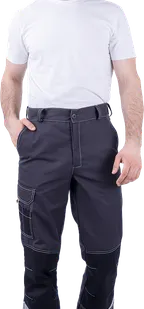 фото Брюки ТУРБО SAFETY летние, т.серый-черный