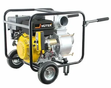 фото Мотопомпа бензиновая HUTER MPD-100