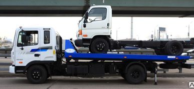 фото Эвакуатор hyundai HD-120 со стационарной платформой