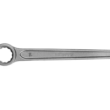 Фото №0 Ключ накидной односторонний 19 мм прямой длинная ручка HORTZ