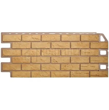 Фото №0 Фасадная панель КИРПИЧ, Жёлтый