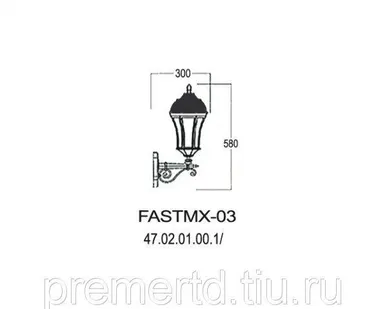 фото Светильник настенный Астория FASTMX-03