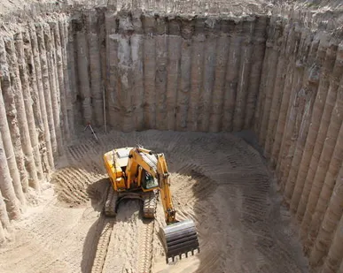 фото Удержание котлована