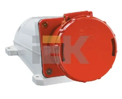 Фото №0 Розетка для монтажа на поверхность 63A, 3P+E, 380V, IP44 ССИ-134 PSR12-063-4 IEK (ИЭК)