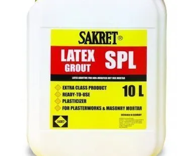 фото Латекс "РАСТВОР" Sakret SPL (10л)