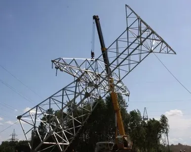 фото Демонтаж электроопор