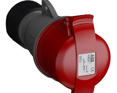 фото Розетка кабельная 416EC6 Easy&Safe 416EC6 16А 3P+N+E IP44 6ч ABB 2CMA102023R1000