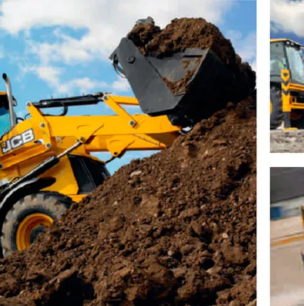 Фото №4 Выкопаем яму под шамбо с помощью Экскаватора-погрузчика JCB