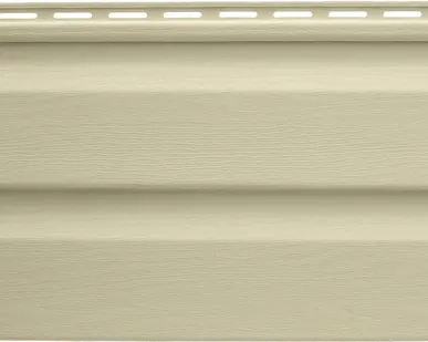 фото Панель виниловая Альта-Сайдинг кремовая, 3,66м