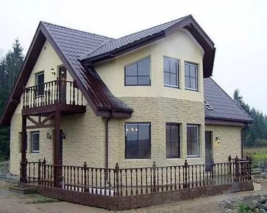 фото Возведение теплых коттеджей под ключ