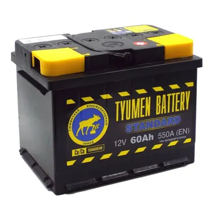 Фото №0 Аккумулятор Тюмень Standard 60 Ач о.п.