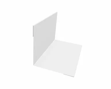 фото Планка угла внутреннего 20х20х3000 мм, RAL9003 (белый)