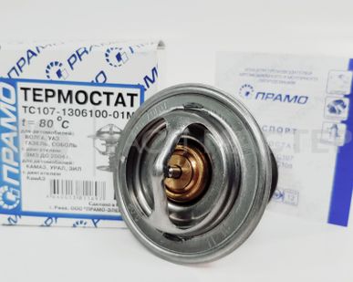 фото Термостат для трактора МТЗ-80/82 ТС 107-01 (80 С)