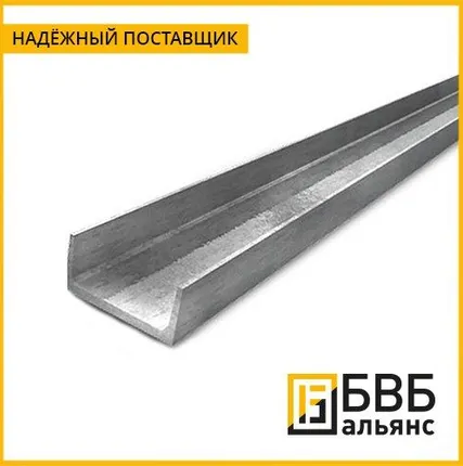 Фото №0 Швеллер алюминиевый АД31Т1 50х80х50х5 мм