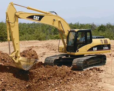 фото Аренда гусеничного экскаватора САТ 320