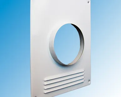 фото Площадка торцевая ФЛЕКС D=90 с решеткой металлическая