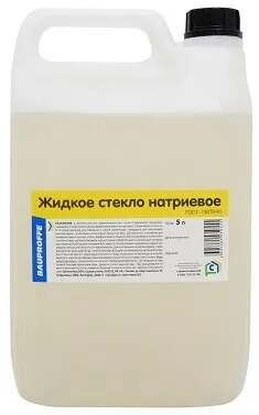Фото №0 Жидкое стекло BAUPROFFE Жидкое Стекло BAUPROFFE 5л