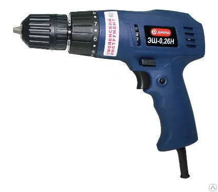 Фото №0 Шуруповёрт сетев.ДИОЛД ЭШ-0,26Н