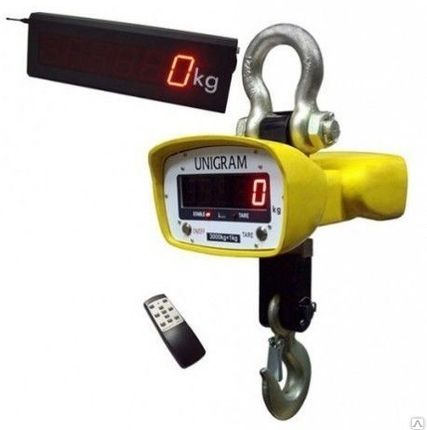 Фото №0 Весы крановые ПетВес КВ-5000К-М с УД5&quot;