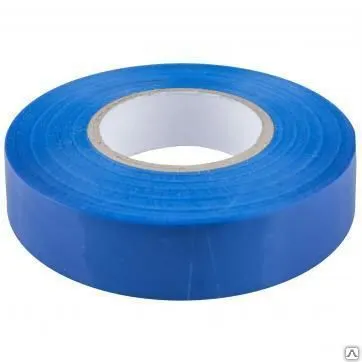 Фото №0 Изолента Синяя ПВХ 19 мм-18 м (672-064).